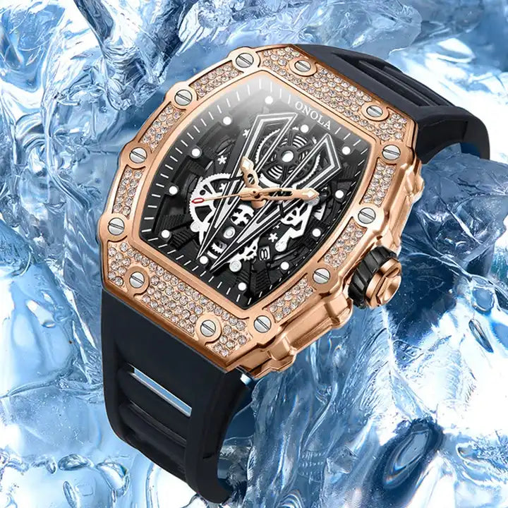 ONOLA Sir V Iced Quartz Watch image 18