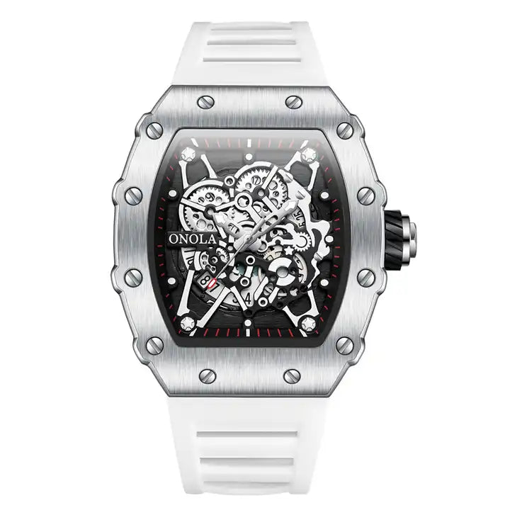ONOLA Freak Show Quartz Watch - Silver / White image