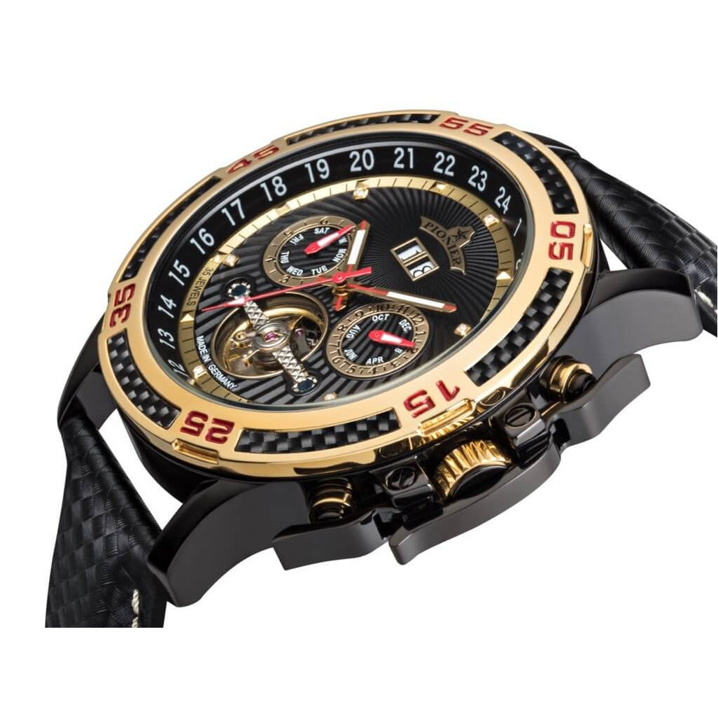 TUFINA GERMANY AMSTERDAM DIAMONDS PIONIER GOLD | BLACK Watch