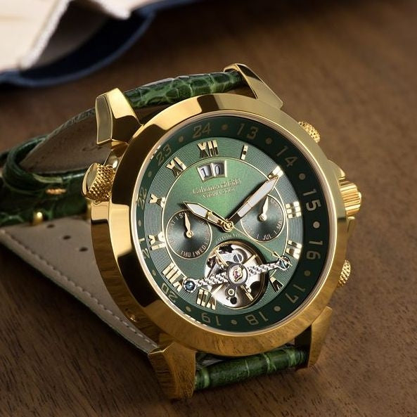 CALVANEO 1583 Astonia Platin Britannic GOLD Watch