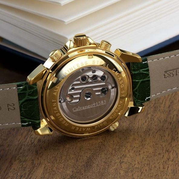 CALVANEO 1583 Astonia Platin Britannic GOLD Watch