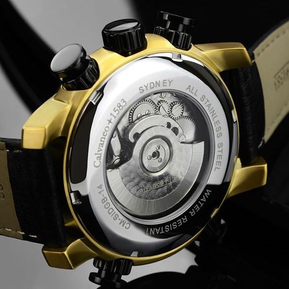 CALVANEO 1583 Sydney Gold Edition Automatic Watch Watch