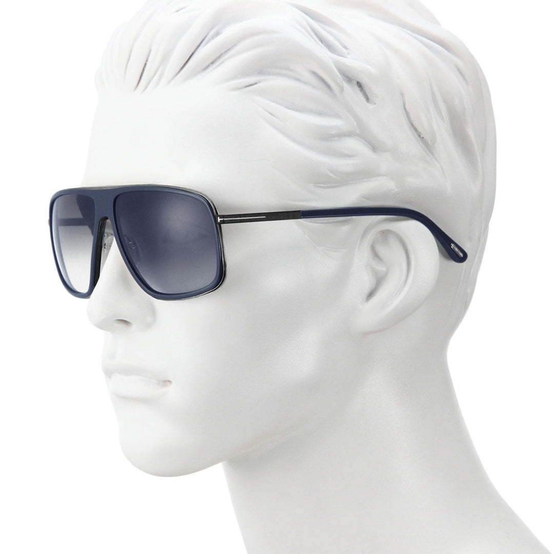 TOM FORD Men's Quentin Smoke Blue Sunglasses