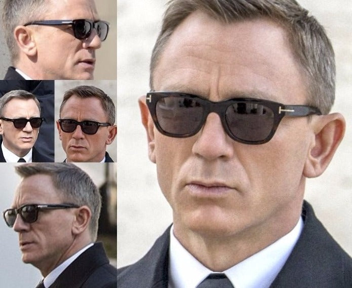 TOM FORD Men's Snowdon Havana Sunglasses as worn by 007 Daniel Craig