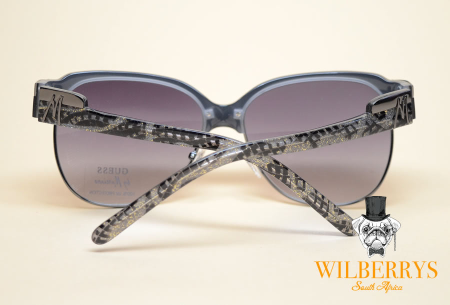 GUESS by MARCIANO Women's Textured Wayfarer Sunglasses