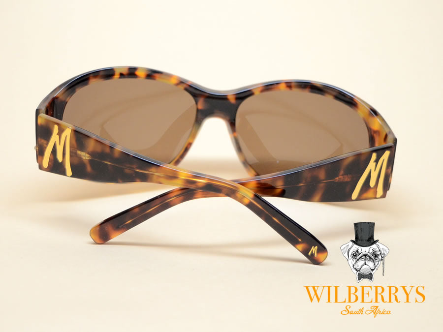 GUESS by MARCIANO Women's Tortoise Wrap Sunglasses (Bidding opens @ R1)