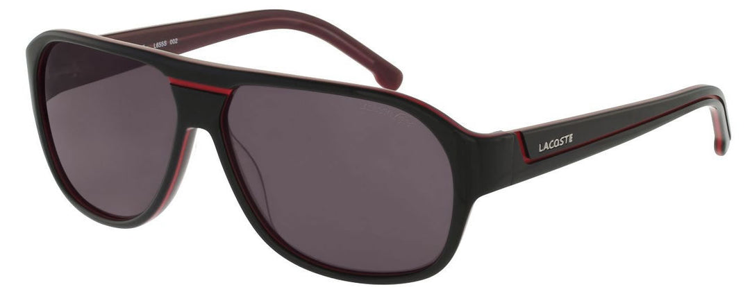 LACOSTE Men's Retro Red Trim Aviator Sunglasses (Bidding @ R1)