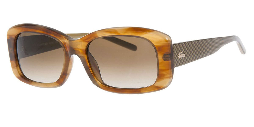 LACOSTE Women's Light Brown Acetate Sunglasses (Bidding @ R1)