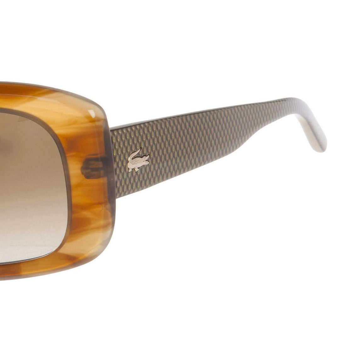 LACOSTE Women's Light Brown Acetate Sunglasses (Bidding @ R1)