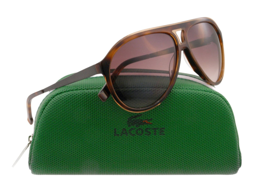 LACOSTE Men's Tortoise Aviator Sunglasses (Bidding @ R1)