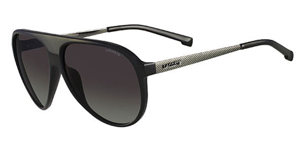 LACOSTE Men's Black Acetate Croco Aviator Sunglasses (Bidding @ R1)