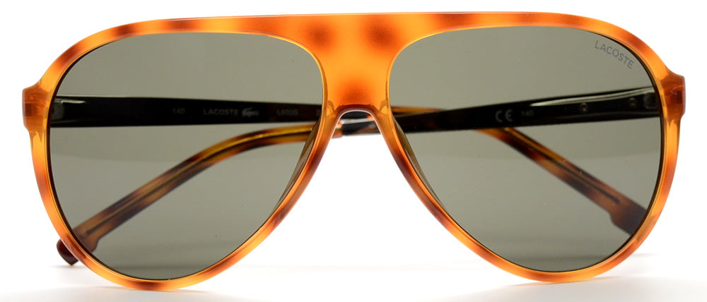 LACOSTE Men's Tortoise Aviator Sunglasses (Bidding @ R1)
