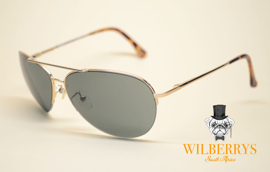 MICHAEL KORS Women's Gold Aviator Sunglasses (Bidding opens @ R1)