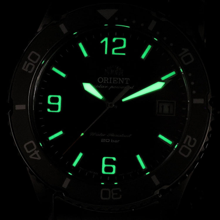 ORIENT Solar Mako Diver 40mm Watch RA-WJ0003S10B image 3