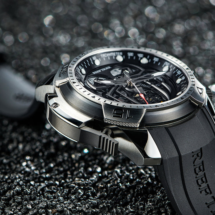 Reef Tiger Men's Aurora Spider Automatic Chronograph Watch image 3