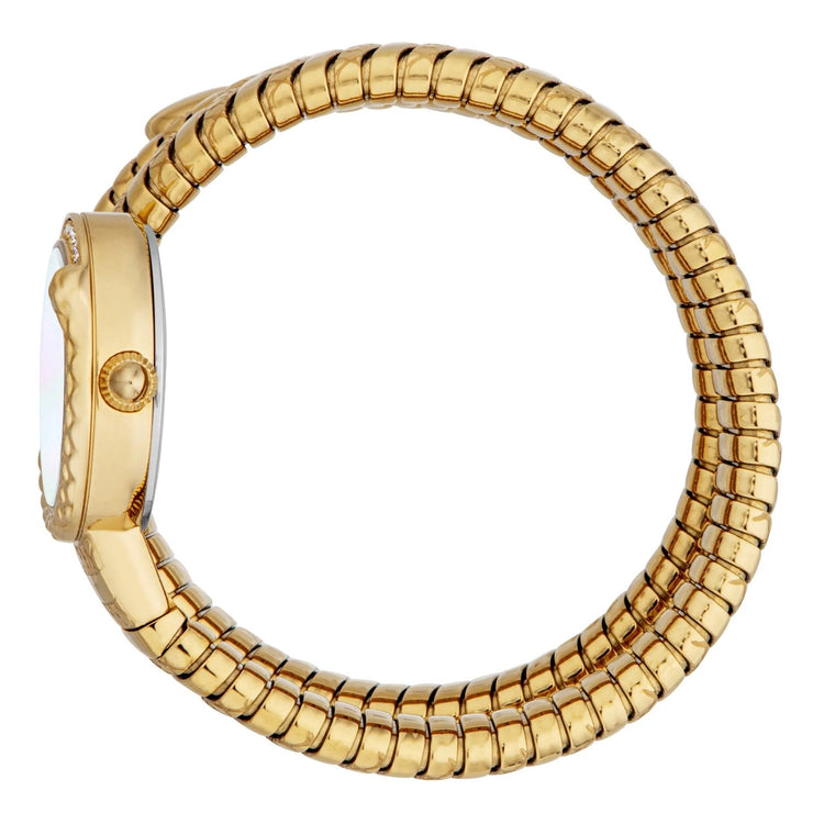 Just Cavalli Signature Snake Enchanting Yellow Gold MOP image 2