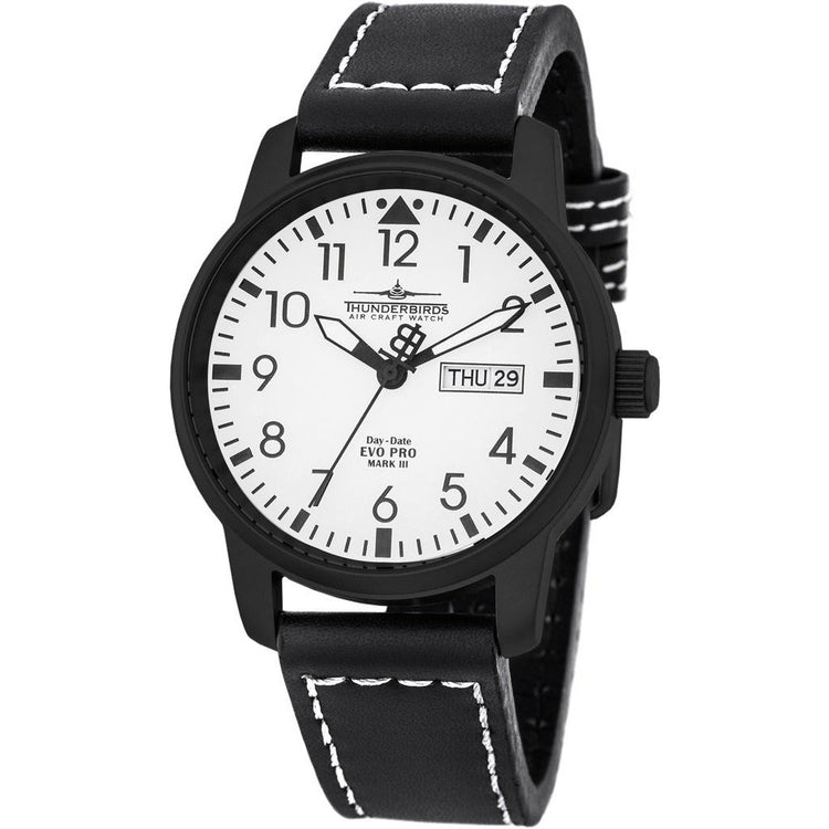 THUNDERBIRDS Evolution Pro Black/White Dial Watch image 0