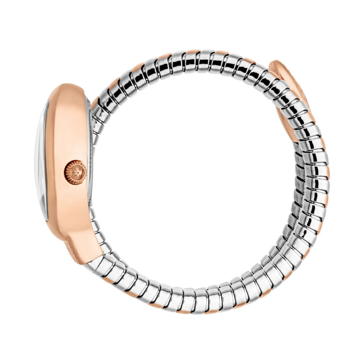 Just Cavalli Signature Snake Eclisse Two Tones RG Silver image 2