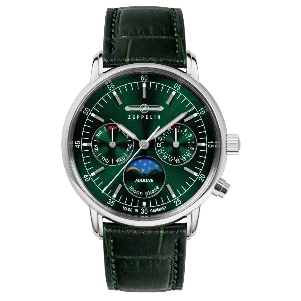 ZEPPELIN Lady LZ 14 Marine Moonphase Watch 86354 image 0