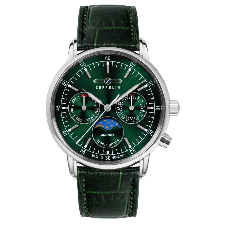 ZEPPELIN Lady LZ 14 Marine Moonphase Watch 86354 image 0