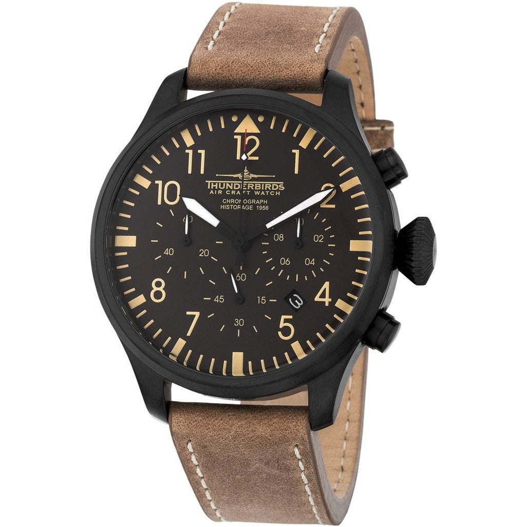 THUNDERBIRDS Historage Chronograph Desert Tan Watch image 0