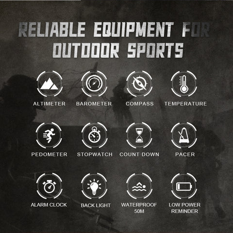 NORTH EDGE Tactical Apache 46 Watch Nylon image 5