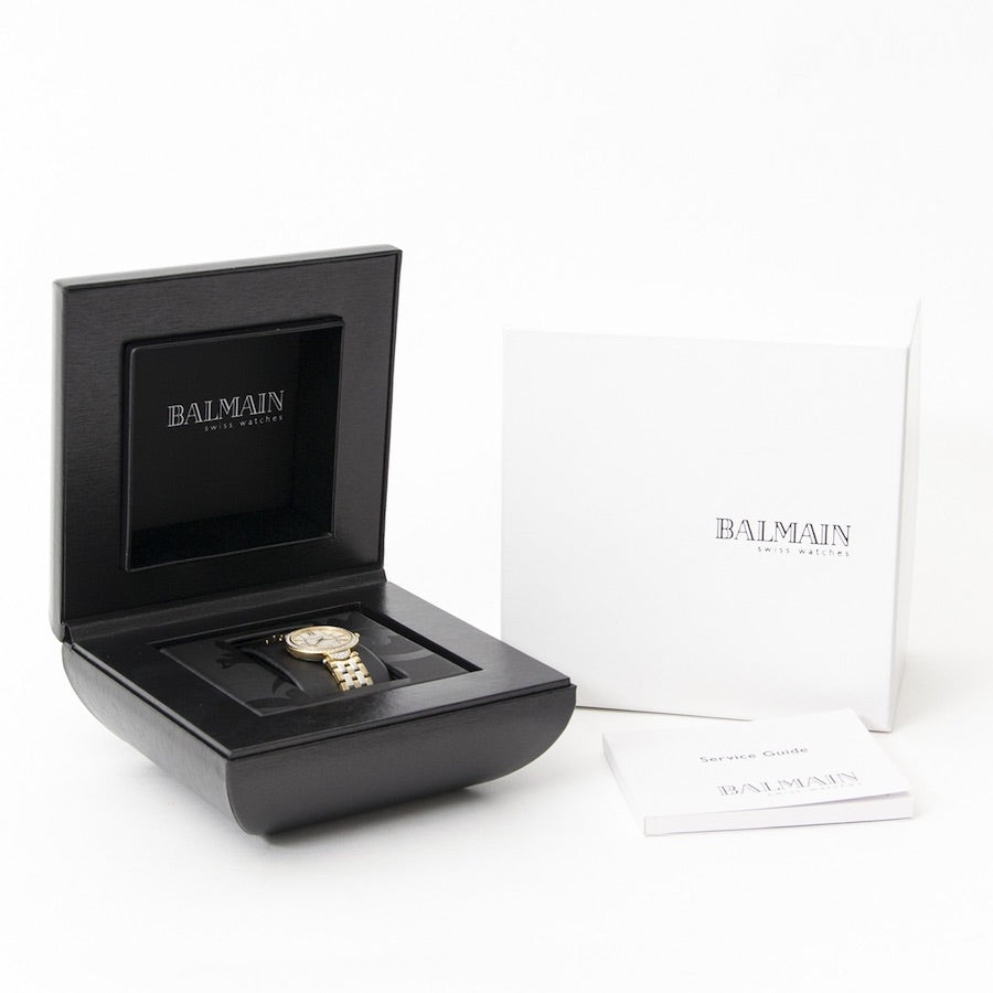 BALMAIN Classic R Gent Leather Brown Rose Gold Watch
