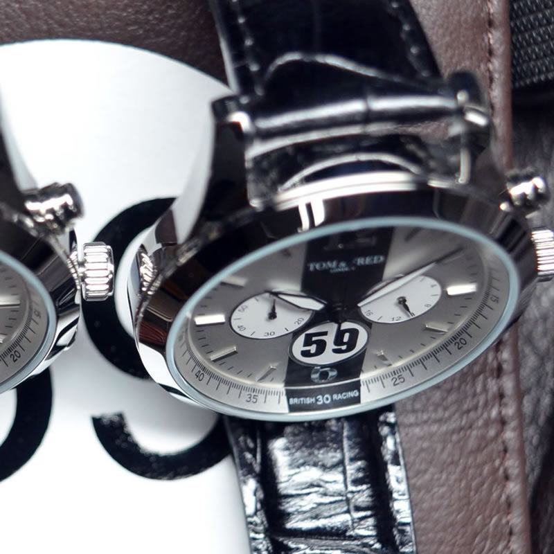 TOM & FRED British Racing 59 Midnight Black Watch