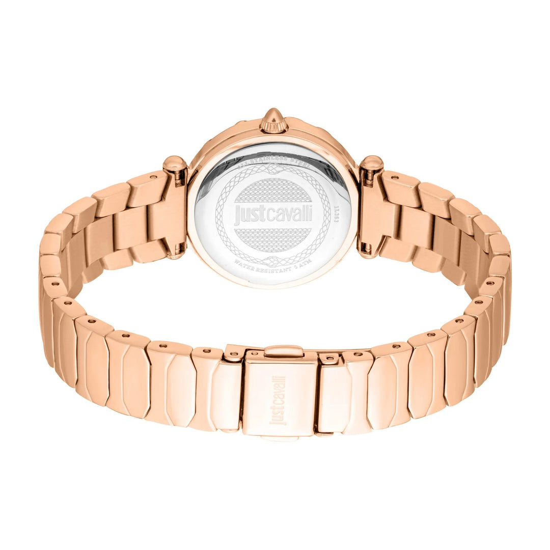 Just Cavalli Animalier Stella Snake Rose Gold Green image 1