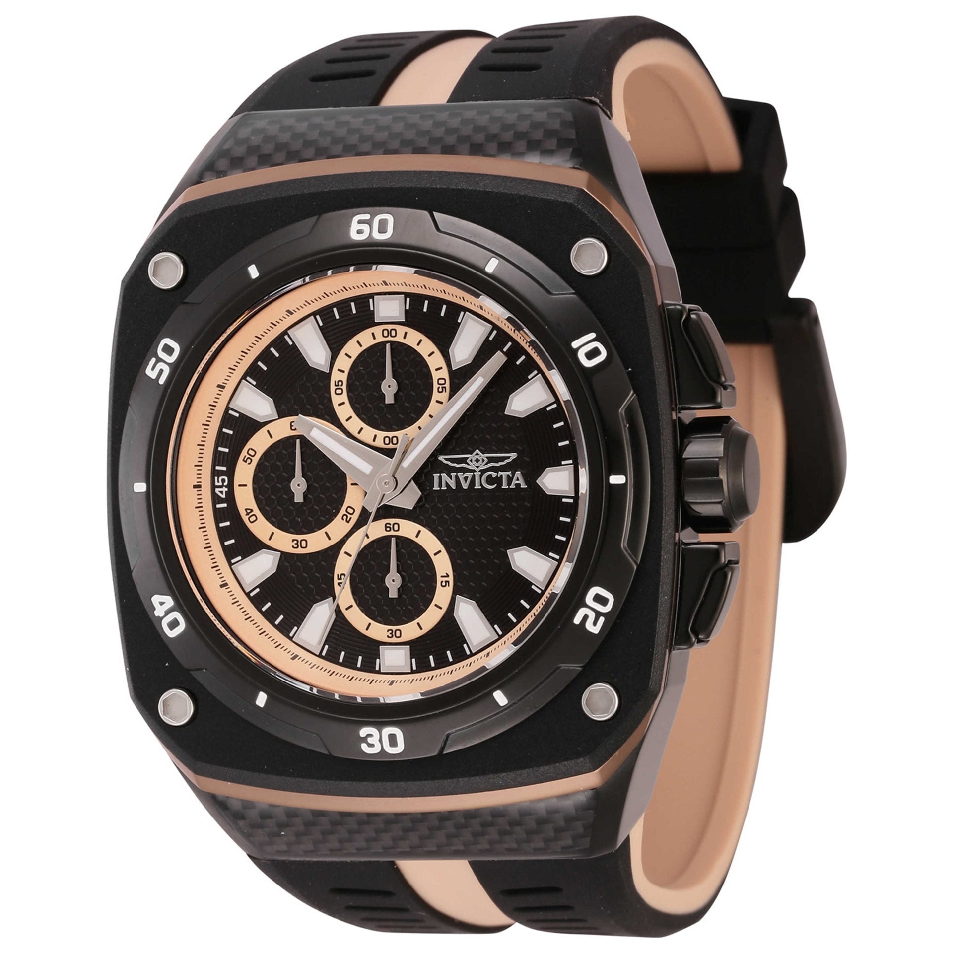 Invicta Men's Speedway Carbon Chronograph 46mm Watch image 0