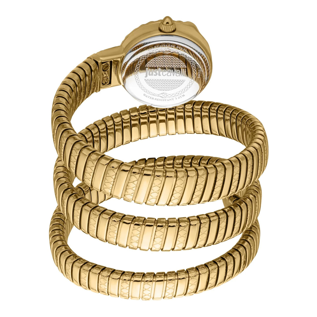 Just Cavalli Signature Snake Enchanting Yellow Gold Red image 1