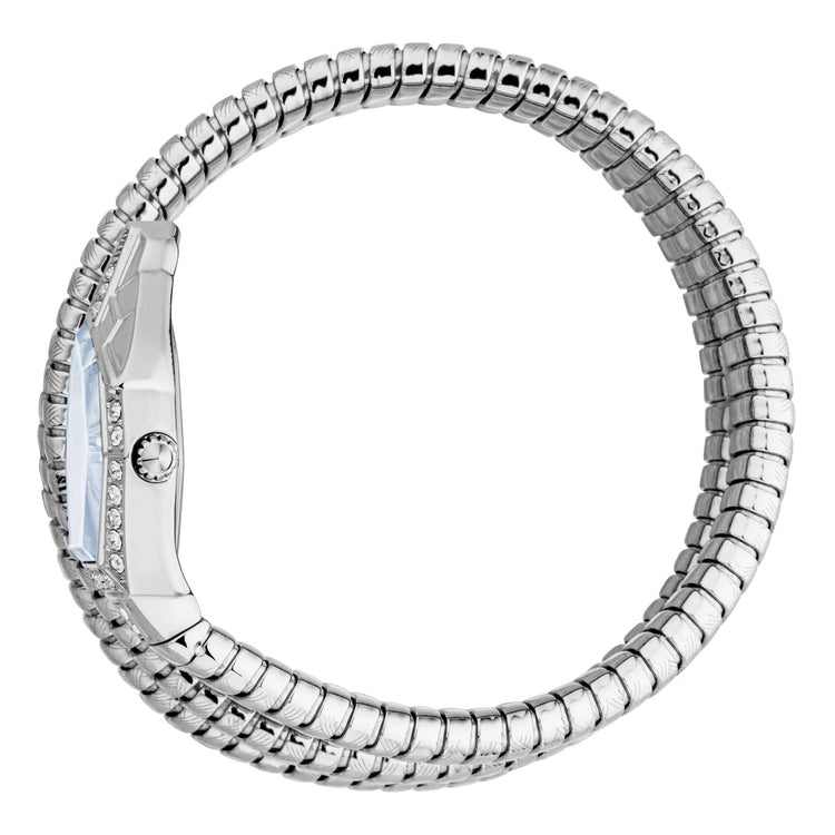 Just Cavalli Signature Snake Mesmerizing Silver Blue image 2