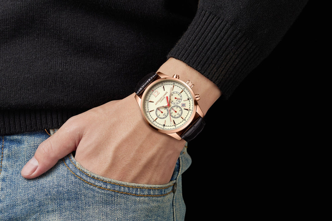 Classic Chronograph Rose White image 3
