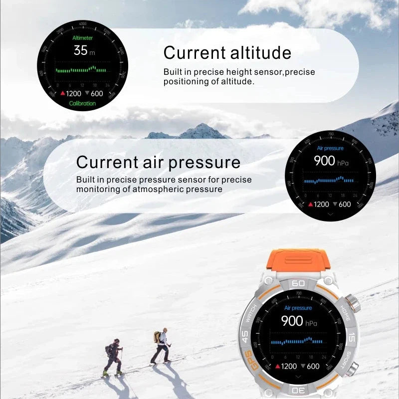 NORTH EDGE Tactical Battalion GPS Smart Watch image 9