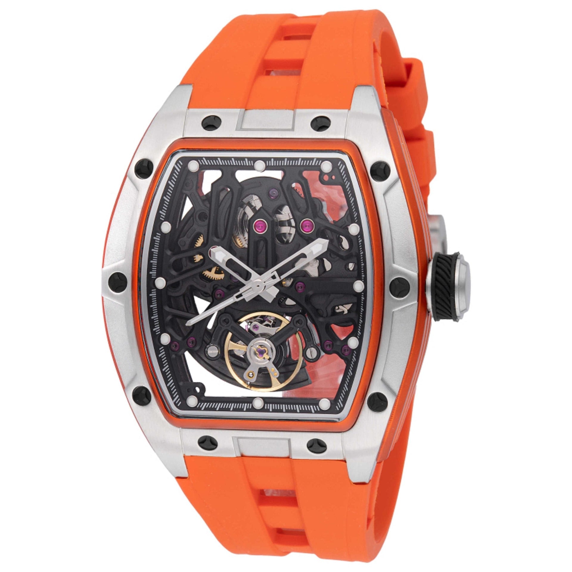 Invicta Men's S1 Rally Monaco 44mm Automatic Watch Orange image 0