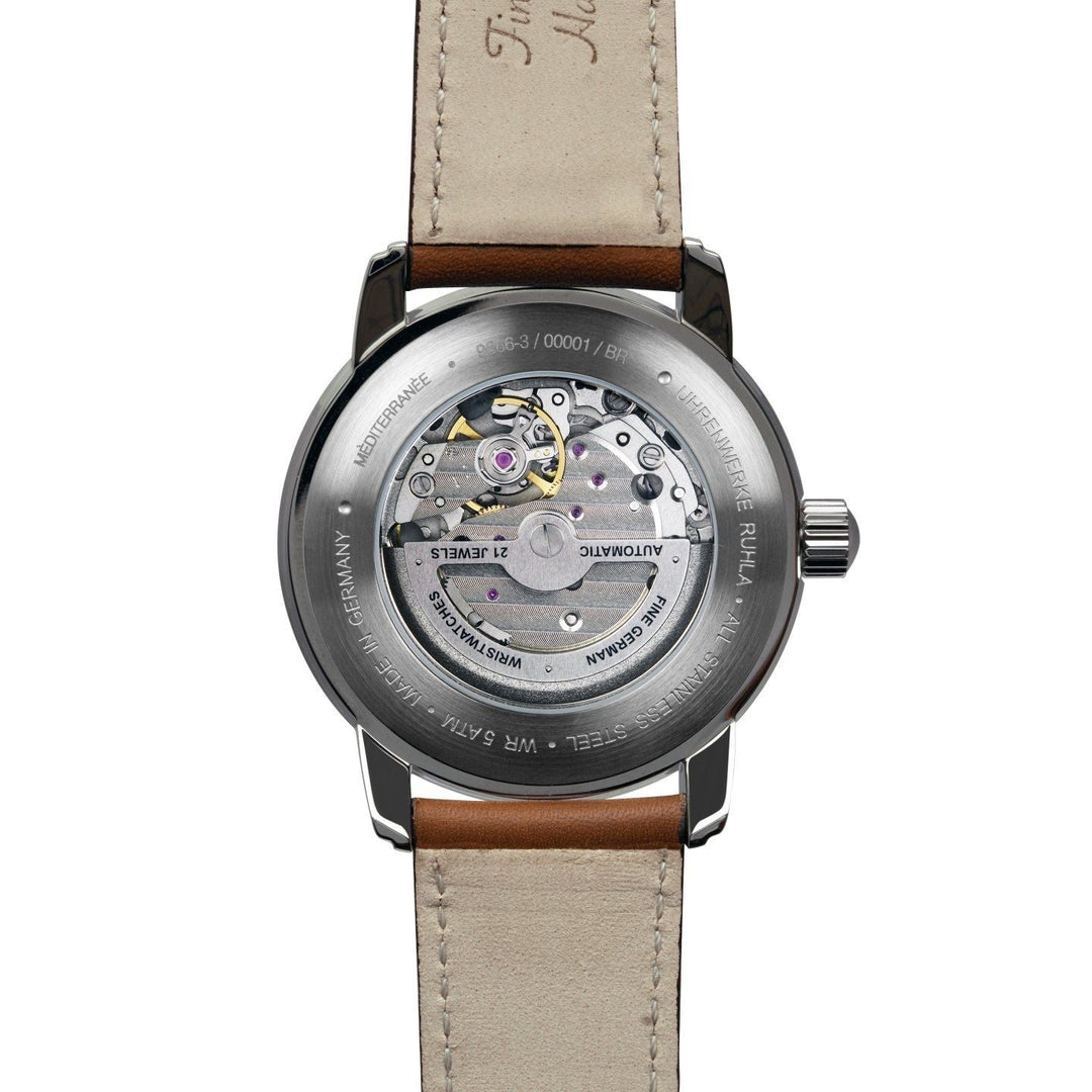 ZEPPELIN Men's Mediterranee 1921 Automatic Partial Skeleton Watch 96663 image 1