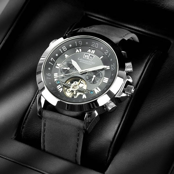 CALVANEO 1583 Astonia Platin Greyhound Watch
