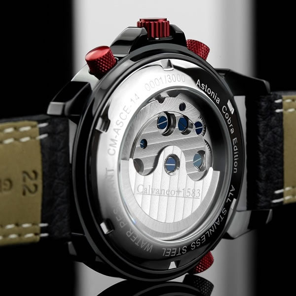 CALVANEO 1583 Astonia Red Cobra Collectors Edition Watch