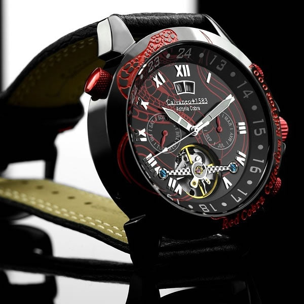 CALVANEO 1583 Astonia Red Cobra Collectors Edition Watch