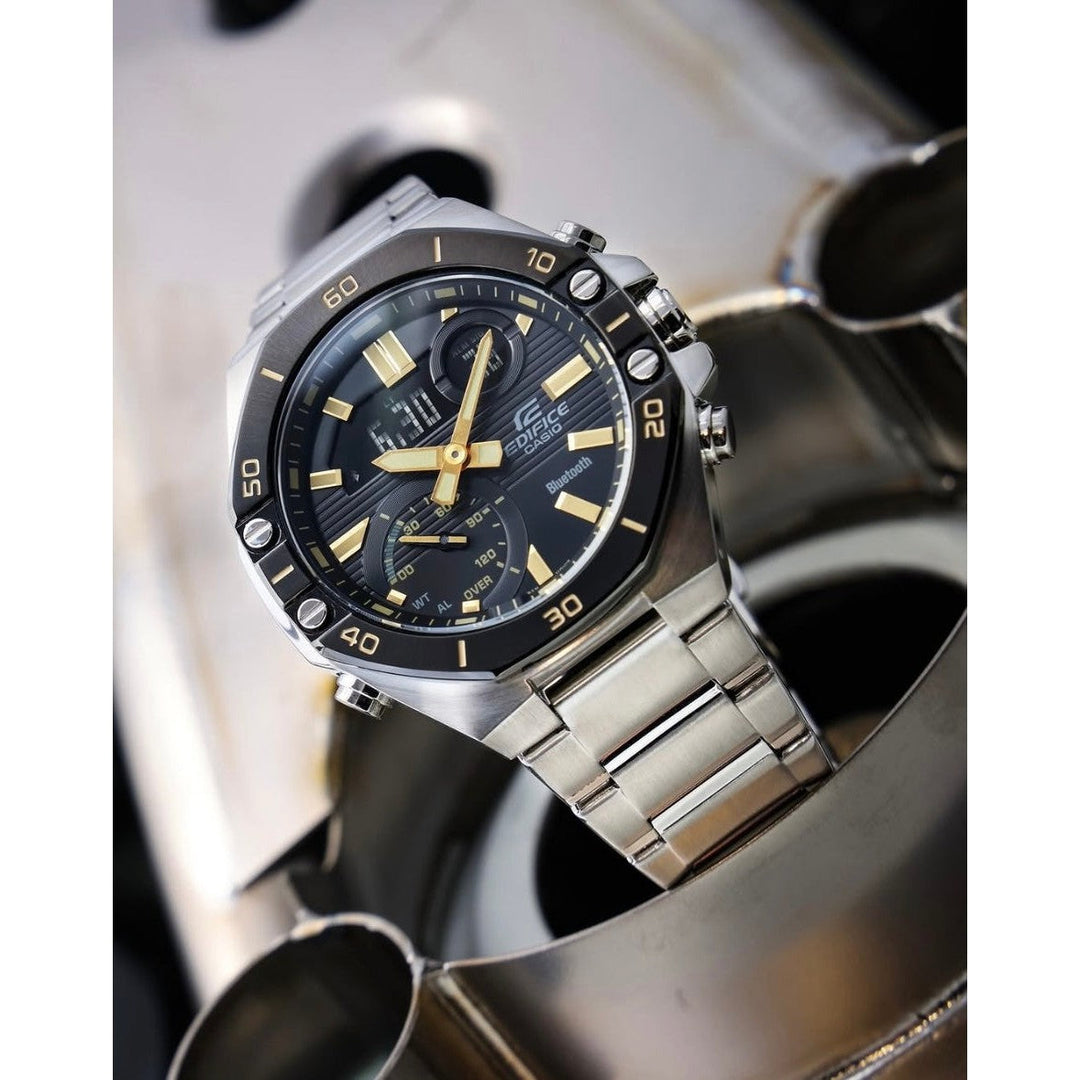 CASIO Men's Edifice Bluetooth Watch ECB-10DB-1A9EF