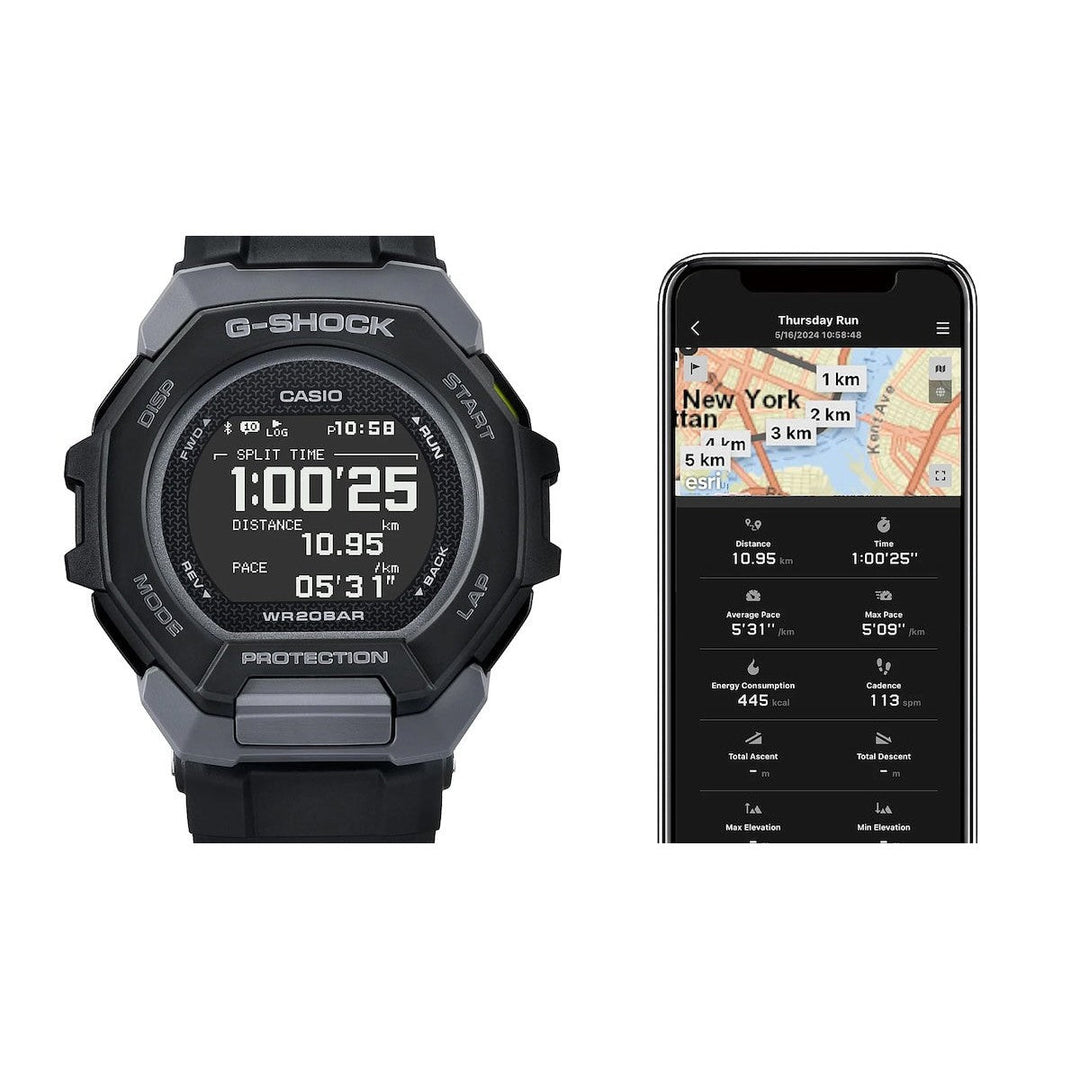 CASIO Men's G-SHOCK G-Squad Bluetooth Watch GBD-300-1ER