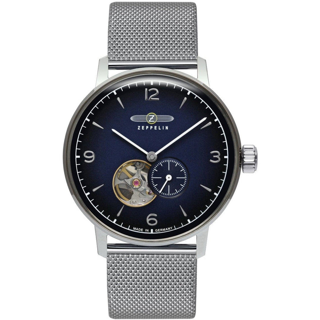 ZEPPELIN LZ129 Hindenburg AUTOMATIC 8066M3 Milanese Bracelet Watch image 0