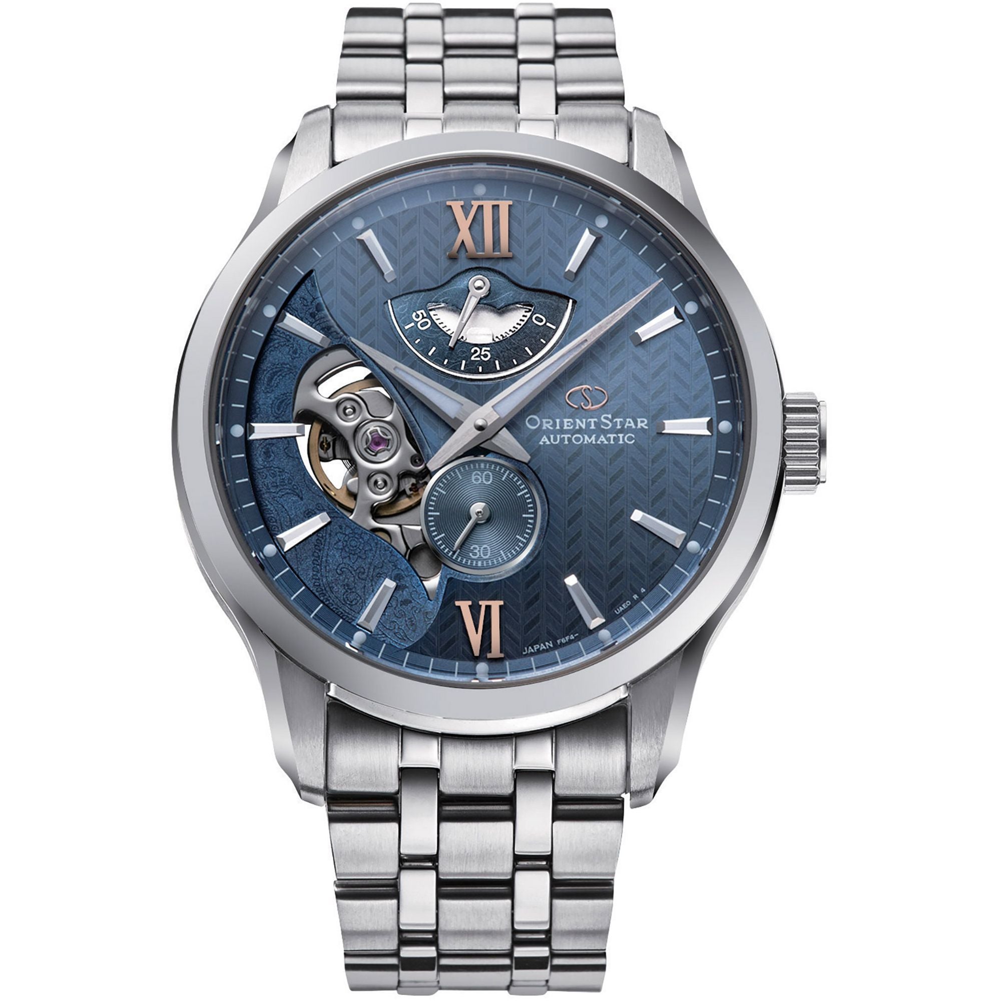 ORIENT STAR Layered Skeleton Automatic Power Reserve Watch RE-AV0B08L image 0