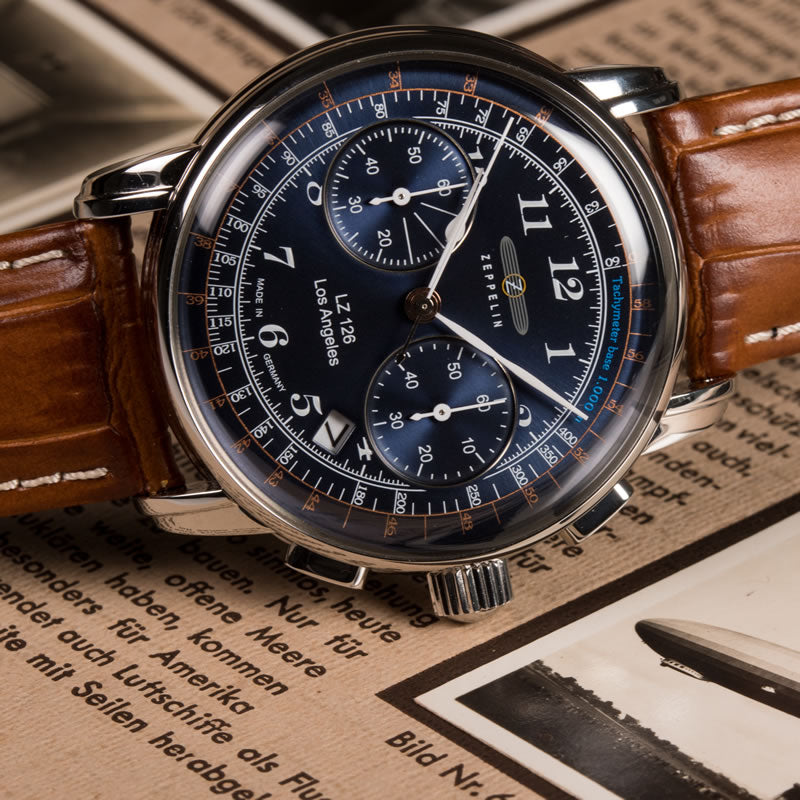 ZEPPELIN 7614-3 LZ126 Los Angeles Watch image 3