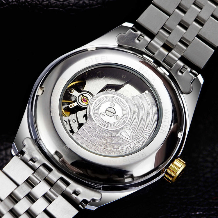 TEVISE Classic Automatic Calendar Silver/Silver Watch image 2