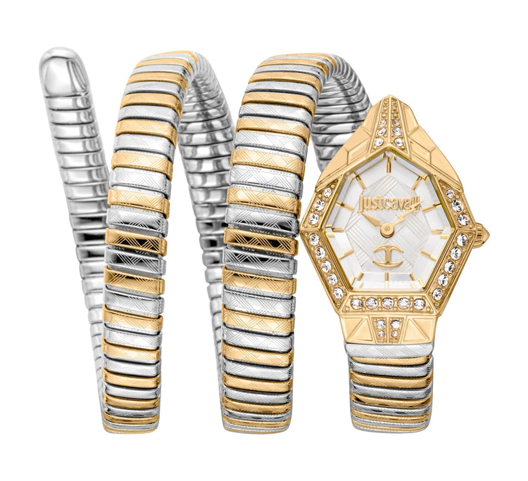 Just Cavalli Signature Snake Mesmerizing Two Tones YG Silver image 0