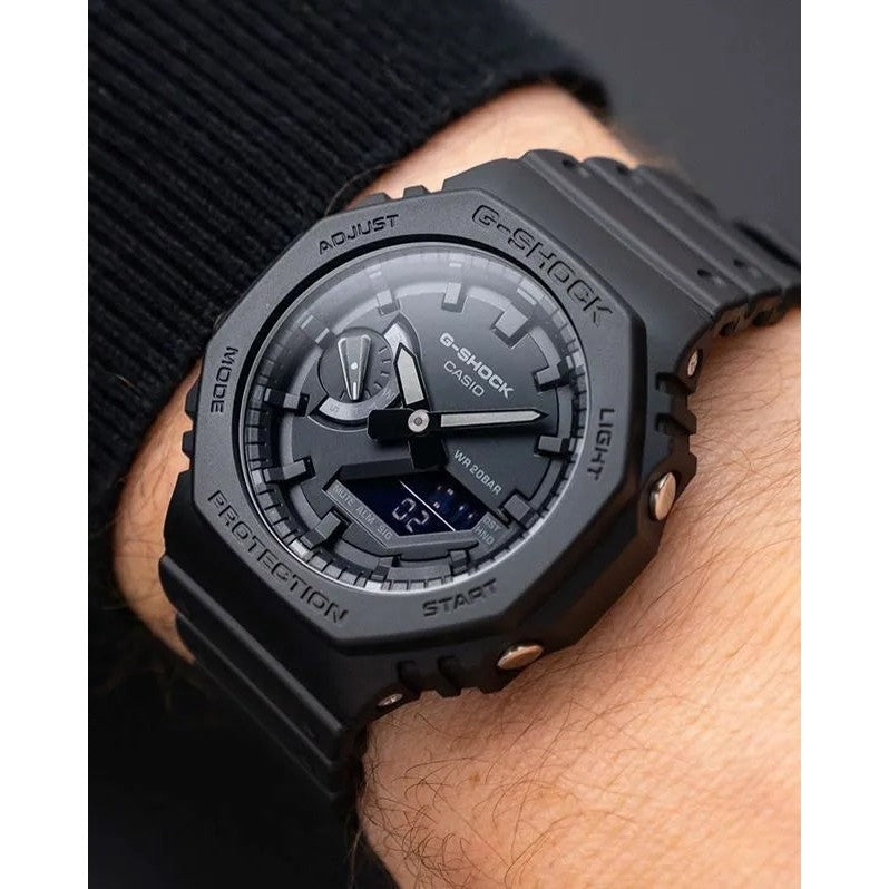 CASIO Men's G-Shock Carbon Core Watch GA-2100-1A1ER