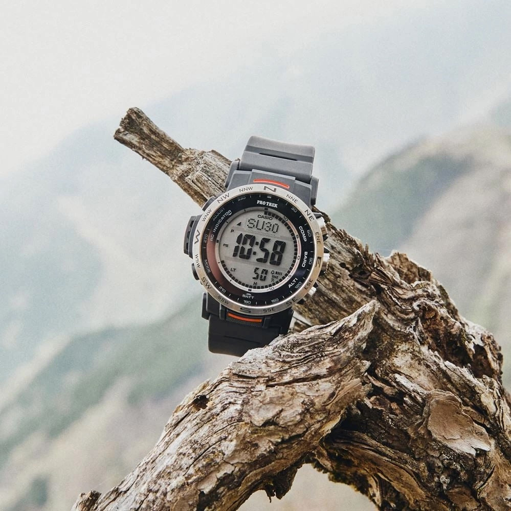 CASIO Men's Pro Trek Tough Solar Triple Sensor Watch PRW-35-1AER