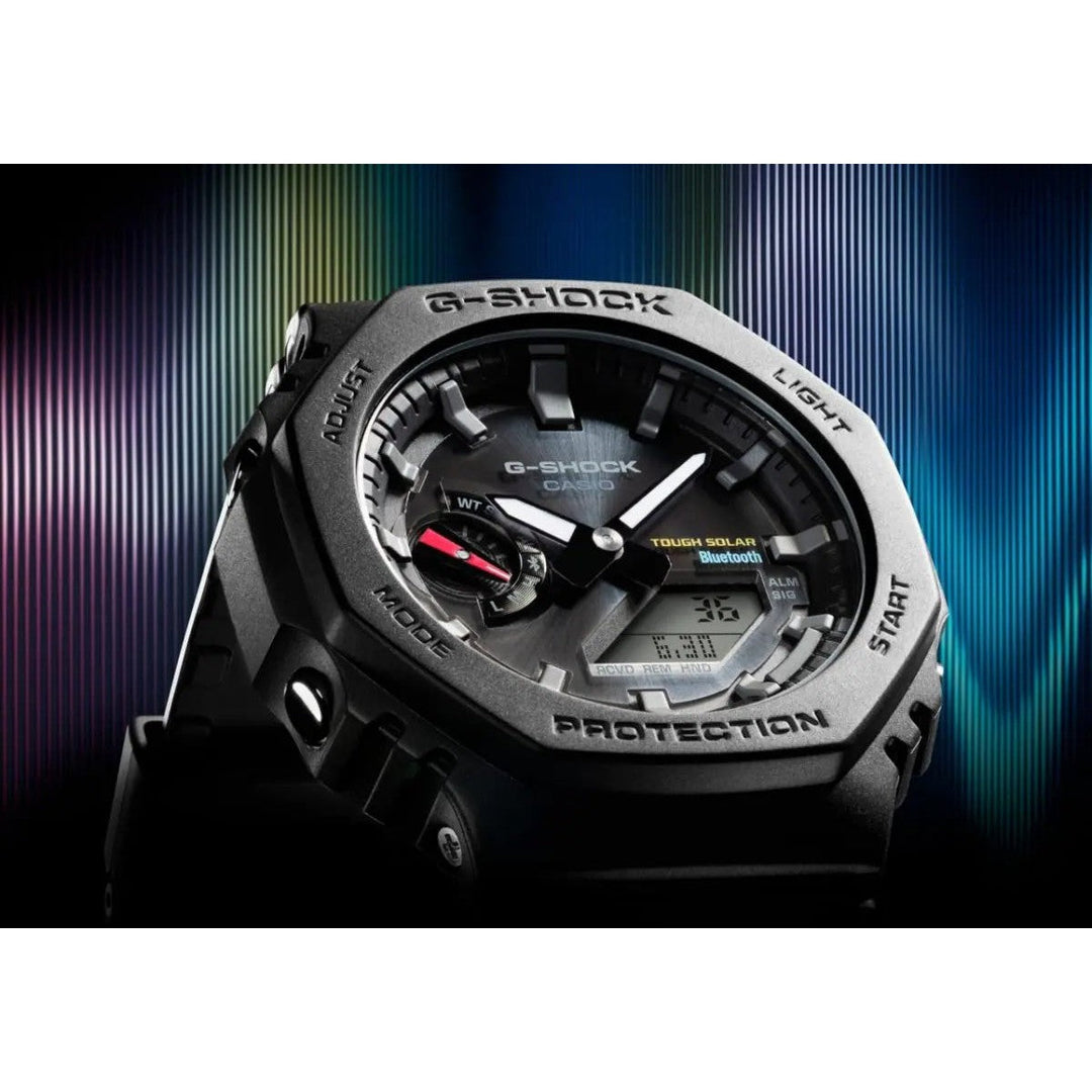 CASIO Men's G-SHOCK Tough Solar Bluetooth Watch GA-B2100 Solar Series