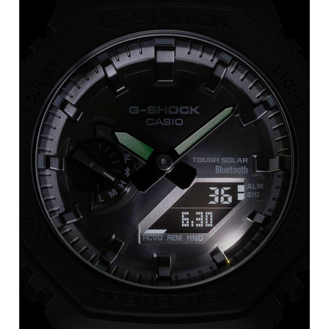 CASIO Men's G-SHOCK Tough Solar Bluetooth Watch GA-B2100 Solar Series